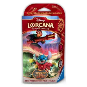 DISNEY LORCANA - LE RÈGNE DE JAFAR - DECK DE DÉMARRAGE - MULAN ET STITCH