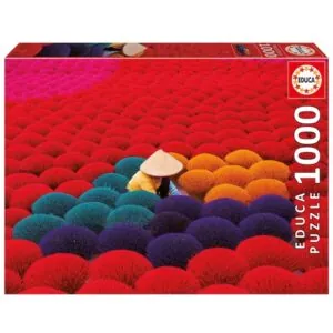 PUZZLE EDUCA : VILLAGE D'ENCENS VIETNAM - 1000 PIECES