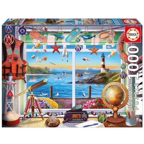 PUZZLE EDUCA : VIE PORTUAIRE - 1000 PIECES