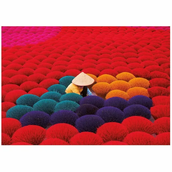 PUZZLE EDUCA : VILLAGE D'ENCENS VIETNAM - 1000 PIECES – Image 2