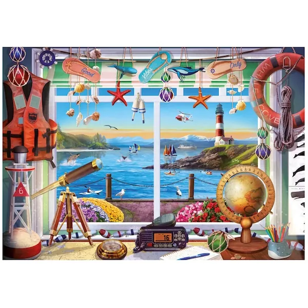 PUZZLE EDUCA : VIE PORTUAIRE - 1000 PIECES – Image 2