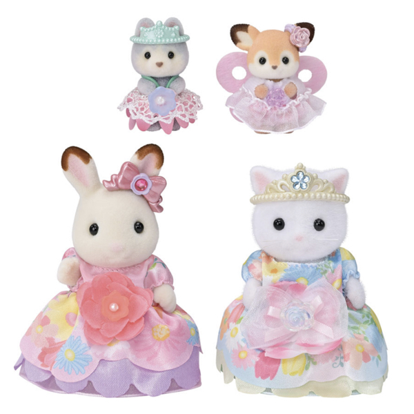 LES PRINCESSES EN ROBES A FLEURS - SYLVANIAN FAMILIES – Image 2