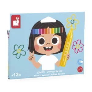 CRAYONS DE CIRE X12 - JANOD