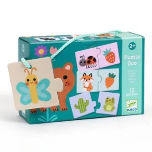 PUZZLE DJECO DUO : COULEURS - 2 PIECES