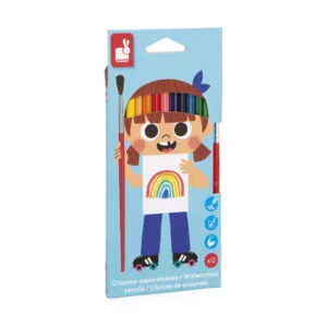CRAYONS AQUARELLABLES X12 - JANOD