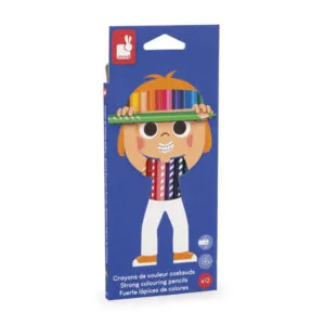 CRAYONS DE COULEUR X12 - JANOD