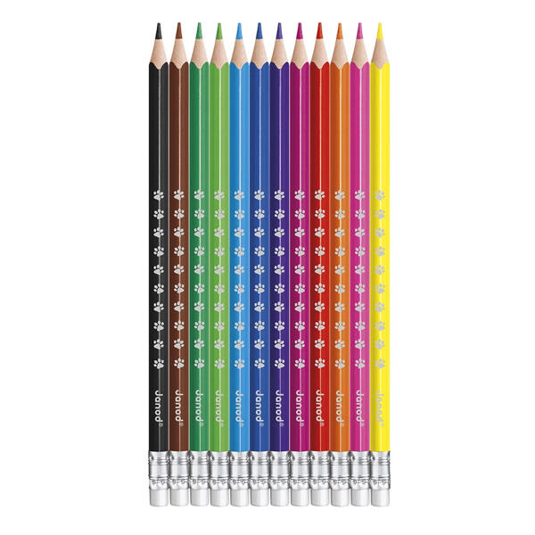 CRAYONS EFFACABLES X12 - JANOD – Image 2