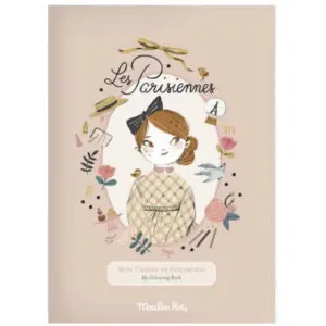 CAHIER DE COLORIAGE LES PARISIENNES - MOULIN ROTY