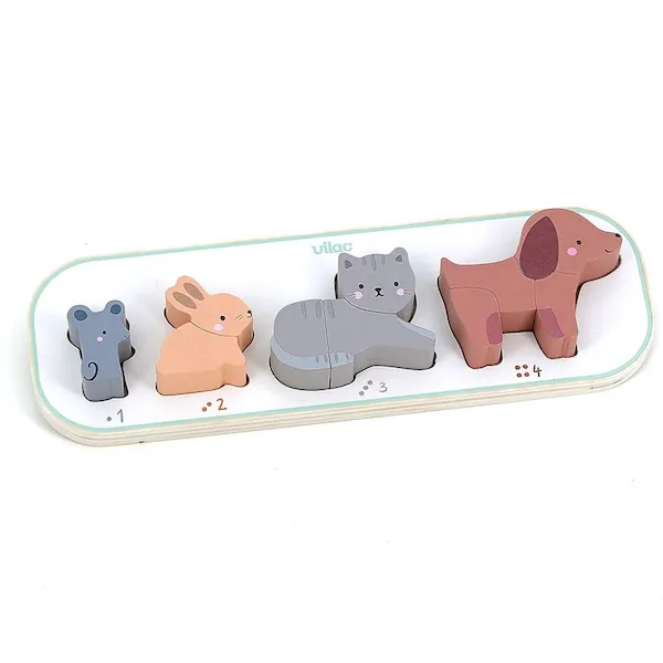ENCASTREMENT J'APPRENDS A COMPTER LES ANIMAUX - SARAH BETZ - VILAC