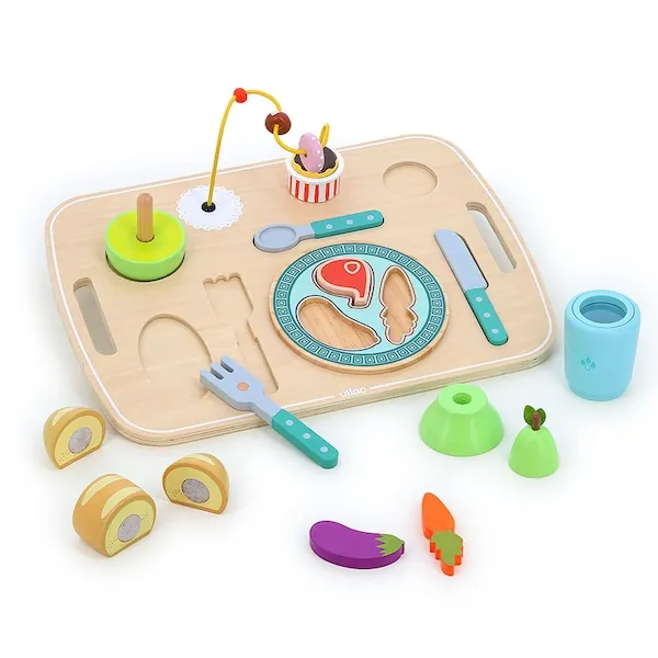 TABLEAU D'ACTIVITES ET D'EVEIL - PLATEAU REPAS - VILAC – Image 2