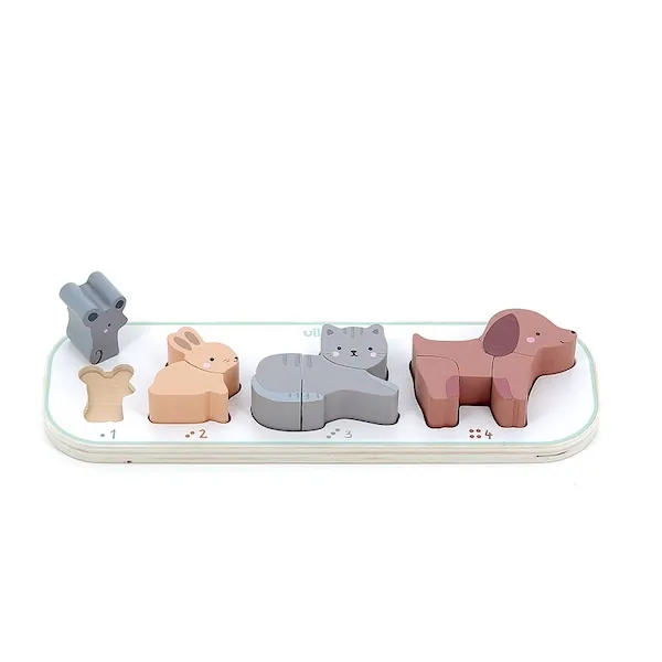 ENCASTREMENT J'APPRENDS A COMPTER LES ANIMAUX - SARAH BETZ - VILAC – Image 2