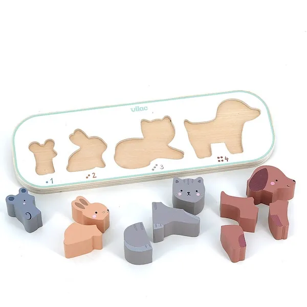 ENCASTREMENT J'APPRENDS A COMPTER LES ANIMAUX - SARAH BETZ - VILAC – Image 4