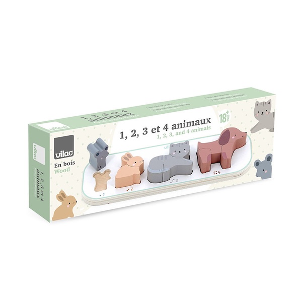 ENCASTREMENT J'APPRENDS A COMPTER LES ANIMAUX - SARAH BETZ - VILAC – Image 6