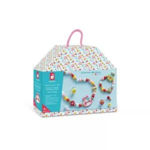 COFFRET 4 BIJOUX EN BOIS A CREER - FLOWER GARDEN - JANOD