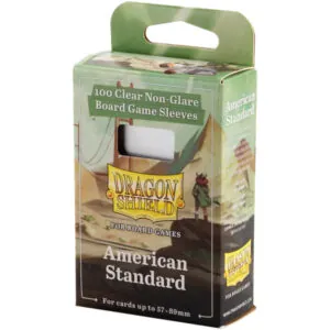 DRAGON SHIELD SLEEVES FOR BOARD GAME - MEDIUM - 57 x 89 mm (100)