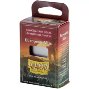 DRAGON SHIELD SLEEVES FOR BOARD GAME - SMALL - 45 x 68 mm (100)