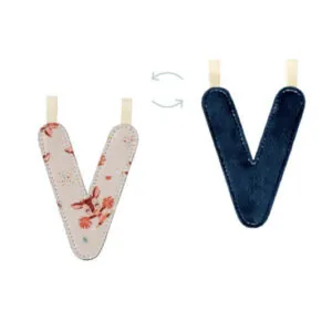 LETTRE PHOSPHORESCENTE V - LILLIPUTIENS