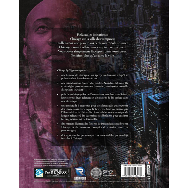 VAMPIRE LA MASCARADE V5- CHICAGO BY NIGHT