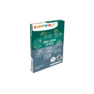 RECHARGE KIDYDRAW ANIMAUX AUTOUR DU MONDE ET OCEANS ET PIRATES - KIDYWOLF