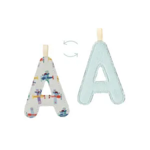 LETTRE PHOSPHORESCENTE A - LILLIPUTIENS