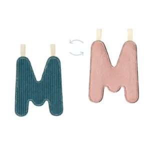 LETTRE PHOSPHORESCENTE M - LILLIPUTIENS