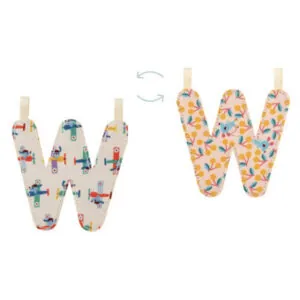 LETTRE PHOSPHORESCENTE W - LILLIPUTIENS