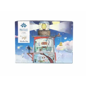PUZZLE MOULIN ROTY - LA JARDIN DU MOULIN : PHARE - 500 PIECES