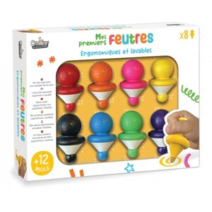 COFFRET MES PREMIERS FEUTRES X8 - CREALIGN