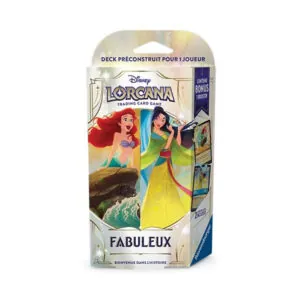 DISNEY LORCANA - FABULEUX - DECK DE DÉMARRAGE - ARIEL ET MULAN