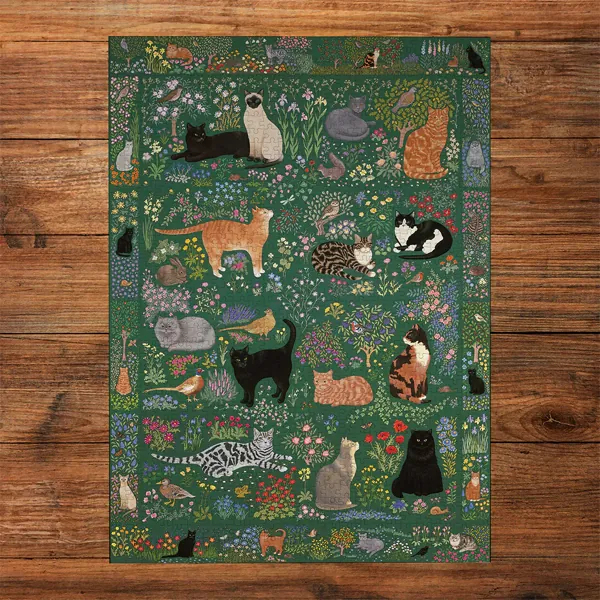 PUZZLE GIBSONS : TAPESTRY GARDEN - 1000 PIECES – Image 3