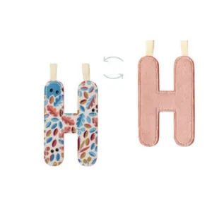 LETTRE PHOSPHORESCENTE H - LILLIPUTIENS