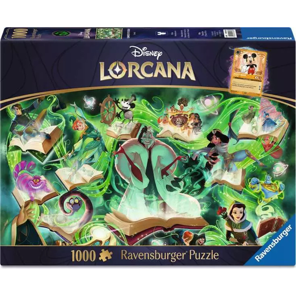 PUZZLE RAVENSBURGER DISNEY LORCANA : EMERAUDE - 1000 PIECES