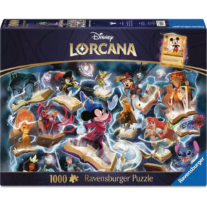 PUZZLE RAVENSBURGER DISNEY LORCANA : ACIER - 1000 PIECES