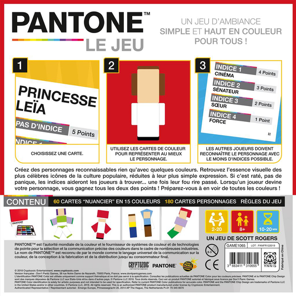 PANTONE LE JEU