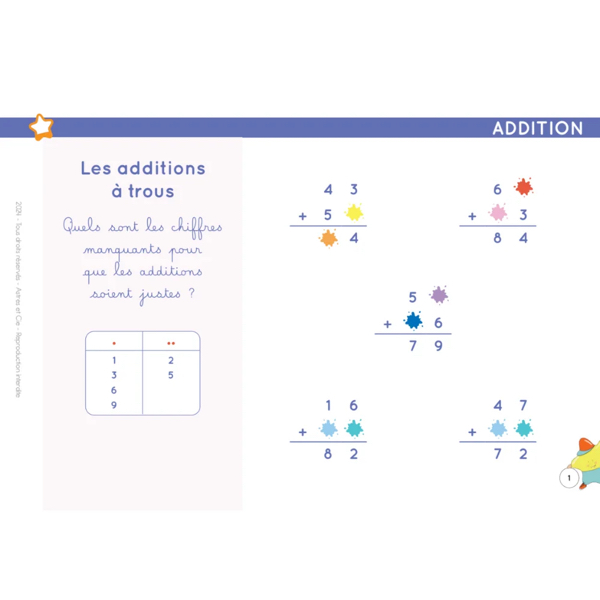 CHEVALET SAVOIR JONGLER EN CALCUL CP/CE1/CE2- ETOILIUM – Image 3