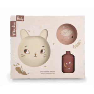 SET VAISSELLE SILICONE - APRES LA PLUIE - MOULIN ROTY