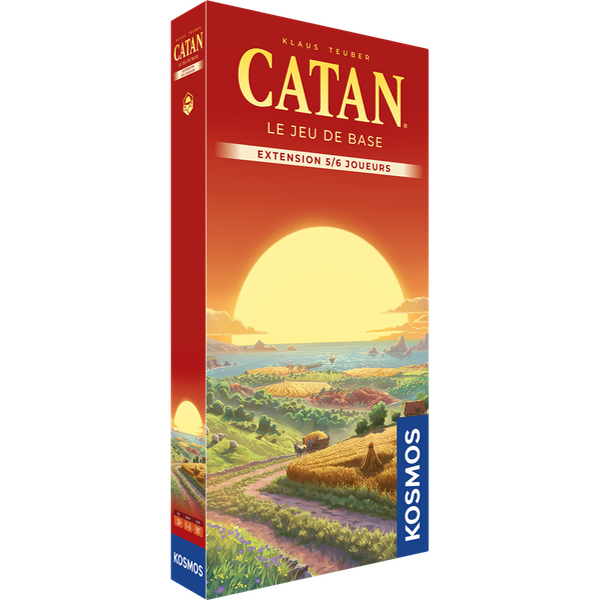CATAN- JEU DE BASE 5-6 JOUEURS (EXT) (REFRESH)