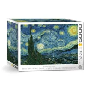 PUZZLE EUROGRAPHICS - BEAUX ARTS - V. VAN GOGH : NUIT ETOILEE - 5000 PIECES