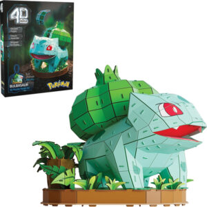 MAQUETTE 4D BUILD - POKEMON - BULBIZARRE