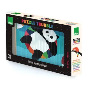 COFFRET 4 PUZZLES VILAC : LES ANIMAUX - ANDY WESTFACE - 20 PIECES