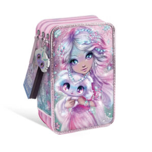 TROUSSE PAPETERIE A 3 COMPARTIMENTS ESTRELIA ET ASTRIA - NEBULOUS STARS