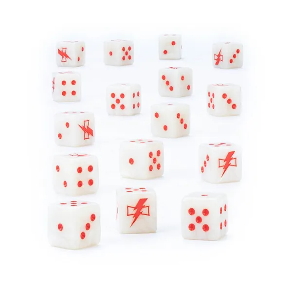 WHITE SCARS - DICE SET