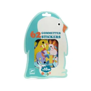 GOMMETTES ANIMAUX DE LA BANQUISE - DJECO