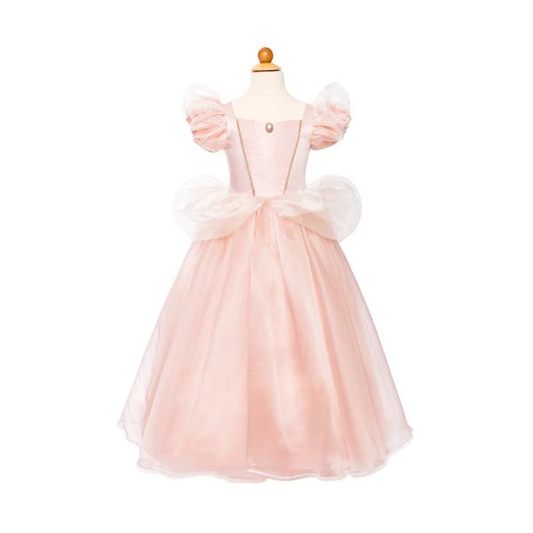 ROBE DE PRINCESSE ANTIQUE ROSE PALE 7/8 ANS - GREAT PRETENDERS