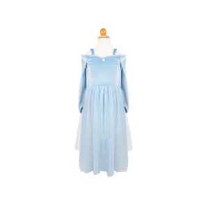 ROBE DE PRINCESSE VELOURS ELSA 7/8 ANS - GREAT PRETENDERS