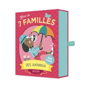 JEU DE 7 FAMILLES DES ANIMAUX -AUZOU