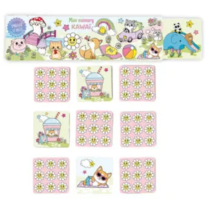 MON MEMORY IMAGIER KAWAI 32 PIECES - CARTES D'ART