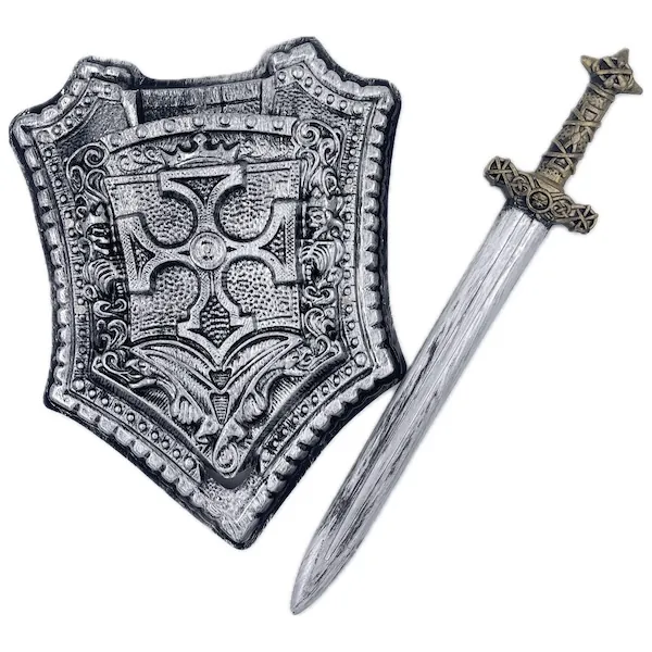 SET GLAIVE ET BOUCLIER CHEVALIER - LABAY