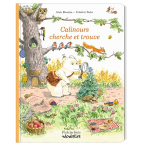 LIVRE CHERCHE ET TROUVE CALINOUS - L'ECOLE DES LOISIRS