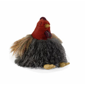 PELUCHE POULE - TOUT AUTOUR DU MONDE - MOULIN ROTY